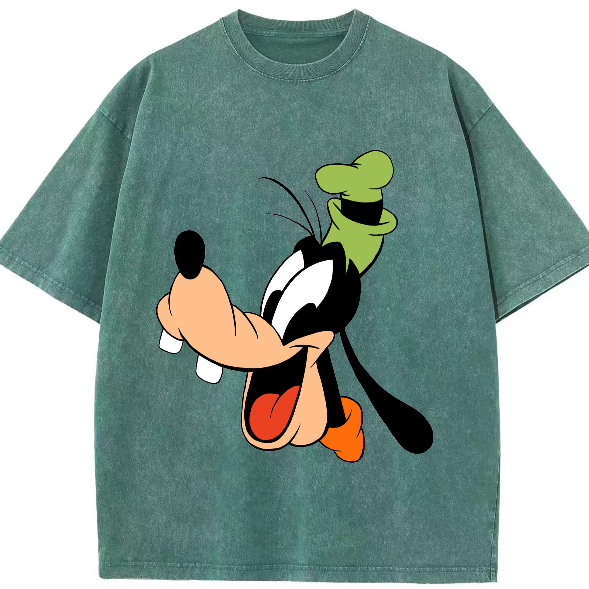 （画像用） ミッキーマウス Mickey Mouse 綿100% ヴィンテージ風 半袖Tシャツ（フロントプリント）